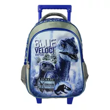 Morral Con Ruedas Grande Jurassic World Blue Velociraptor