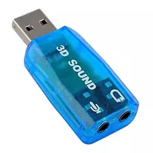 Tarjeta De Sonido 5.1 Usb 2.0 Virtual 3d Para Pc Y Laptop