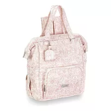 Mochila Multifuncional Fazendo Arte Provençal Rosa