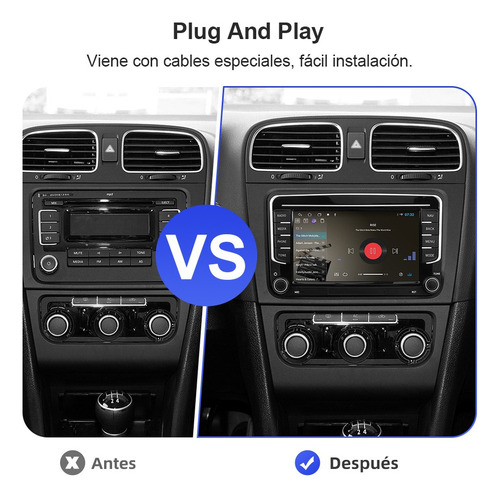 Radio Para Vw/volkswagen/golf/polo/vento/seat/leon/skoda Foto 3