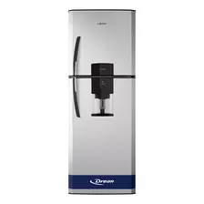 Heladera Con Freezer Drean Ciclica 396l Dispenser Gris