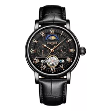 Reloj Automático Mecánico Hombre Negro