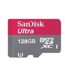 Cartão Micro Sdxc 128gb Ultra Sd Sandisk Classe 10 95mb/s