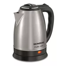 Chaleira Elétrica Térmica Mondial Ce-06 Pratic Inox 127v 2l