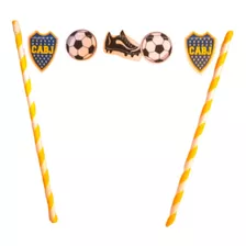 Adorno Torta Cumpleaños Cake Topper Boca Juniors