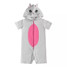 Pijama Infantil Feminino Kigurumi Gata - Fakini 2403