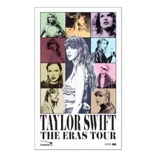 Poster Taylor Swift 30x50cm The Eras Tour --- Plastificado