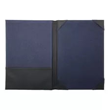 Folder Porta Diploma Carta Cosido Variedad De Colores Color Azul