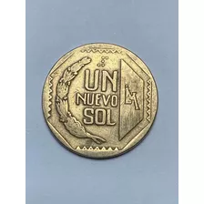 Moneda 1 Sol De Alpaca De 1992