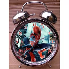 Reloj Despertador Spiderman El Hombre Araña