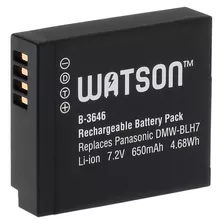 Watson Dmw-blh7 Lithium-ion Battery Pack (7.2v, 650mah)