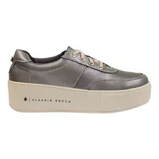 Tenis Plataforma Dama Claudio Rocco Cr451