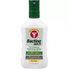 Bactine Max Pain Relieving Cleansing Para Herida/tattoo 