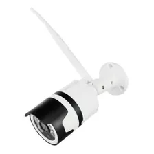 Camera Segurança Wifi Externa 2antena Onvif Prova Dagua Cor Branco