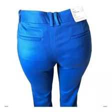 Calça Feminina Calvin Klein Tecido Cinza Tam G / Azul Tam M