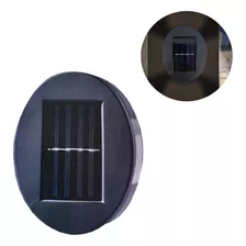 Foco Aplique Solar Led Decoración Fotocélula Calida 4 Led