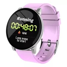 Reloj Smartwatch Fitness Tracker W8 Rosado