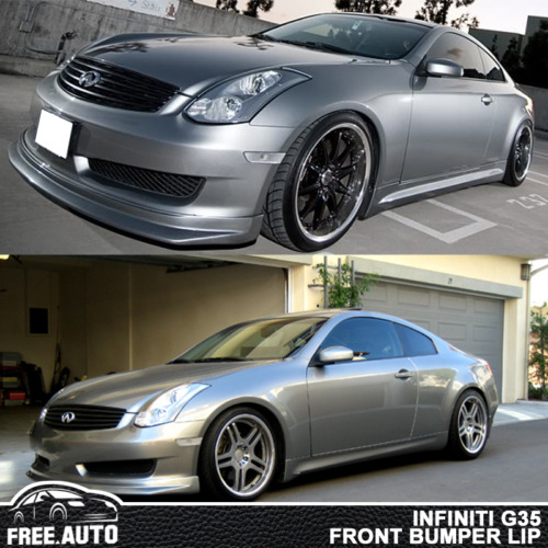 Fit For 06-07 Infiniti G35 2dr Sports Front Bumper Lip B Zzi Foto 2