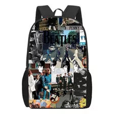 Mochila The Beatles Band Para Alunos Do Ensino Fundamental