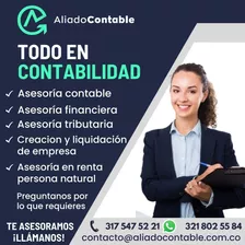 Asesoría Contable, Asesoría Financiera, Asesoría Tributaria