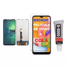 Tela Frontal Display Lcd Compatível Moto G8 Plus Premium