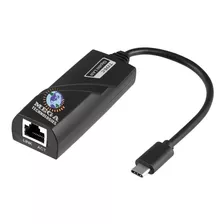 Adaptador Usb Tipo C A Red Rj45 Gigabit Lan Argom