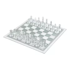 Set De Ajedrez Baosity Glass Elegant Pieces Y Juego Frosted