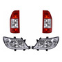 Kit Focos Led H4 Luz Baja Mercedes Benz A190 2003 12v 35w