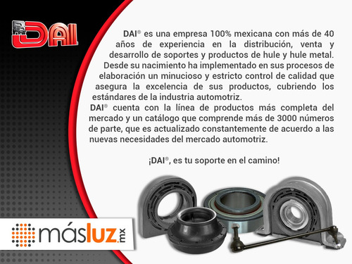 Kit 2 Bases Para Amortiguador Del Mazda Cx-7 09 Dai Foto 3