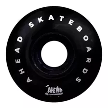Rodinha Iniciante Para Skate Ahead 54mm Black 95a