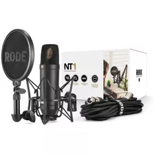 Rode Nt1 Kit Pack De Micrófono De Condensador Cardioide Xlr