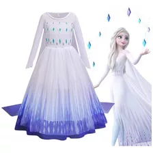 Vestido De Princesa Elsa De Fiesta Party Cosplay Navidad O Cumpleaños