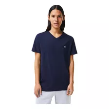 Playera Regular Fit Cuello En V De Algodón Pima Hombre