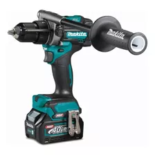 Taladro Percutor Atornillador Inalámbrico De 13mm Makita Hp001gd201 40v + Accesorio Con Makpac 220v