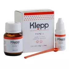 Ionómero Vitreo Klepp Tipo 1 - 15 Grs + 10 Ml Odontologia