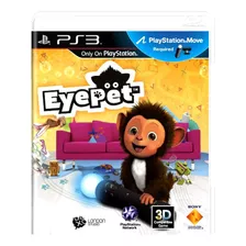 Jogo Para Playstation 3 Eyepet Ps3 Move - Original Seminovo