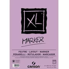 Papel Marker Xl 100 Fls A4 70g Canson