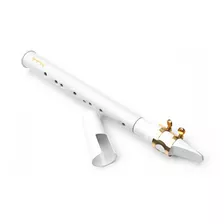 Muslady Blanco Mini Saxofón De Bolsillo Portátil Pequeño Sax
