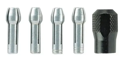 Kit Mandril Minitorno Dremel 4485 - Tuerca + 4 Boquillas Dgm