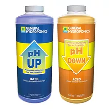 General Hydroponics / Ph Up Y Ph Down Combo 946 Ml C/u