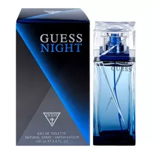 Perfume Locion Guess Night 100ml Hombr - mL a $1299