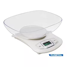 Balanza De Cocina Digital Punktal Hasta 5kg Gia 1 Año Amv Capacidad Máxima 5 Kg Color Gris