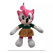 Peluche Amy Rose De Sonic (26 Cm Aprox)