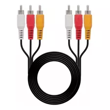 Cable 3x3 Rca Audio Y Video