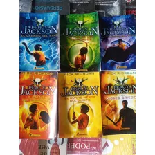 Saga Percy Jackson. Rick Riordan. 6 Libros Físicos Nuevos