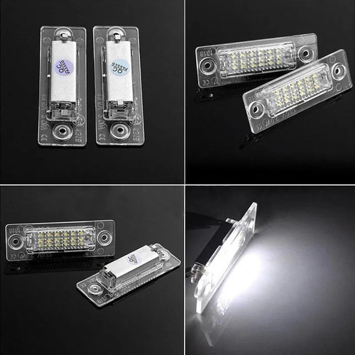 Luces Led Para Placas Volkswagen Skoda Super 2004 Foto 3