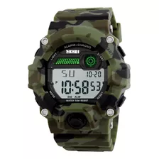 Relógio Masculino Skmei Digital 1197 - Verde Camuflado