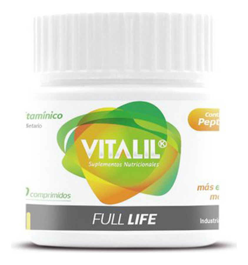 Vitalil Full Life Vitaminas Rendimiento Físico E Intelectual