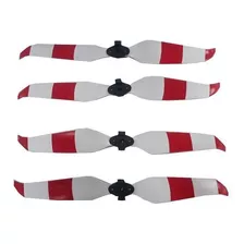 Hélices Mavic Air 2, Mxbip-001, 4 Hélices, Blanco Con Rojo, 