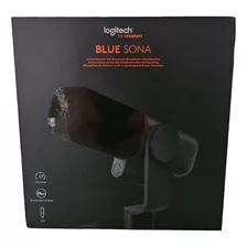 Microfone Dinâmico Xlr Logitech Blue Sona